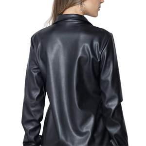 เสื้อแจ็คเก็ตหนังเทียม PU สำหรับผู้หญิง ไซส์ใหญ่ รุ่นปี 2026 - Product Image 2