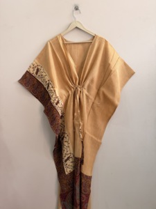 New Arrival Wholesale Lot Silk <b>Kaftan</b> Dress Long <b>Kaftan</b> Upcycle Silk <b>Summer</b> <b>Kaftan</b> Beach Dress for Women - Product Image 6
