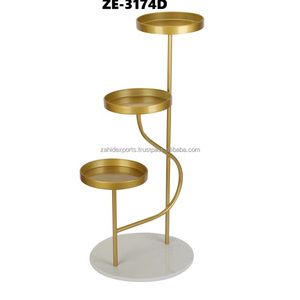 Vase à fleurs et pot de fleurs en métal martelé personnalisé, écologique et de luxe, avec revêtement en poudre, pour l'hôtellerie et les organisateurs d'événements - Product Image 3