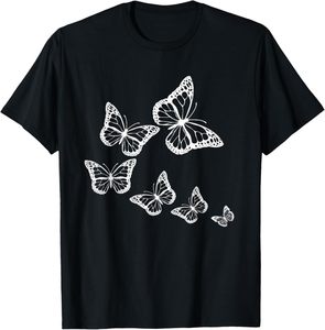 T-shirt imprimé AuroraBlend pour femmes, élégant, en coton doux, confortable, décontracté, à porter au quotidien - Product Image 1