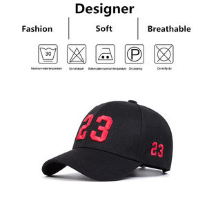 Casquette de baseball unisexe classique très vendue, imperméable, respirante, 100% coton, sportive, avec panneau avant, 4 saisons, style hip-hop - Product Image 2