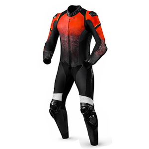 Combinaison de course moto en cuir professionnelle durable, deux pièces, équipement de moto, protection intégrale du corps, équipement de sécurité pour motards - Product Image 3