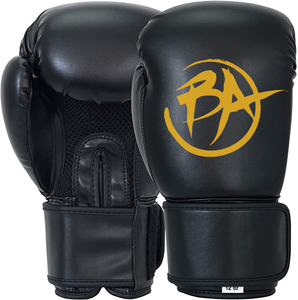 Gants de boxe en cuir Belleza Attender blancs et turquoise, lacés, respirants, unisexes, pour l'entraînement de boxe, sur mesure, professionnels - Product Image 4