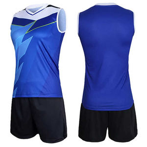 Uniforme completo de voleibol al por mayor, diseño sublimado, marca privada, precio de exportación global - Product Image 1