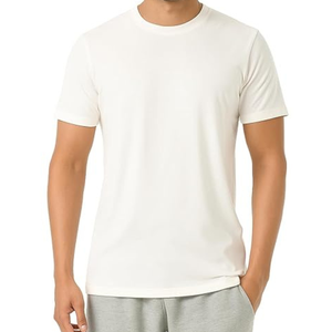 T-shirt unisexe en coton, grande taille, coupe ample, imprimé graphique, couleur unie, vêtements de sport, personnalisable, 100% coton, OEM, t-shirts en coton pour hommes - Product Image 2