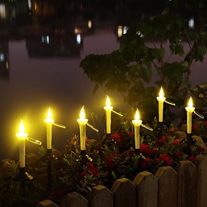 Lampes solaires <span class=keywords><strong>à</strong></span> poser au sol TOOWIN <span class=keywords><strong>pour</strong></span> jardins, cours, pelouses, paysages et cimetières - Product Image 2