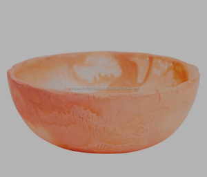 Cuencos de Resina Blanca al por Mayor, Vajilla Sostenible para Servir Pasta, Cereales, Frutas, Ensaladas, para Fiestas, Moon Rise Craft - Product Image 3