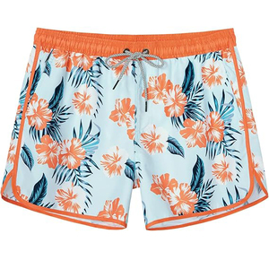 Shorts de course légers et écologiques pour hommes, avec logo personnalisé, respirants, imprimés par transfert thermique, extensibles dans les quatre sens et fermeture à cordon. - Product Image 6