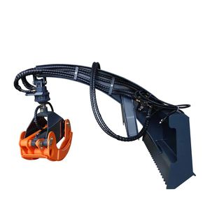 Nueva Garra Rotatoria para Troncos TMG SLG49 de 50 Pulgadas para Minicargadora, Rotación de 360 Grados, Válvula de Control Solenoide de 12V, Capacidad de 4500 LB, para Agricultura - Product Image 6