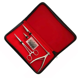 Juego de Ligadores Hemorroidales de Acero Inoxidable, Kit de Instrumentos Quirúrgicos con Pinza, Cono de Carga y Banda de Goma sin Látex - Product Image 2