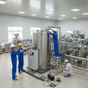 Chaudière industrielle en acier au carbone OEM/ODM |   Chaudière à vapeur horizontale à circulation de combustible en biomasse, charbon et bois pulvérisés EDPIDB000 - Product Image 3