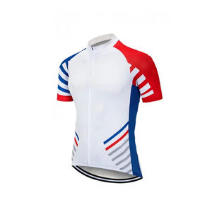 Camiseta Deportiva de Ciclismo para Hombre al por Mayor, Transpirable, Tallas Grandes, Uniforme de Ciclismo Personalizable sin Costuras de Alta Calidad - Product Image 5