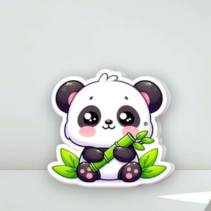 Plaque magnétique en acrylique de haute qualité pour extensions de cils, motif papillon diamanté Panda Plants, outil de beauté écologique et durable - Product Image 1