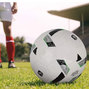 Balón de Fútbol PU Talla 5, Cosido a Máquina con Unión Térmica, 12 Paneles, Balón de Partido Personalizado OEM - Product Image 4