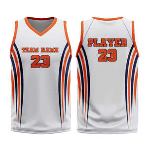 Wholesale Basketball Uniform Men's Sleeveless Basketball Jersey And <b>Shorts</b> Set Fully Sublimation Sports Apparel Basketball Kit - Product Image 6