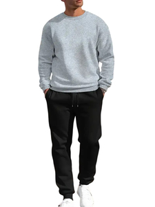 Sudadera con Capucha para Hombre, Manga Larga, Mezcla de Algodón y Felpa Suave, Transpirable y Ecológica para Invierno y Actividades Diarias - Product Image 3
