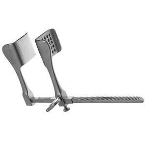 Lames d'Écartement Thoraciques Tuffier Rib Spreader 1.5x1.625in (3.8x4.1cm) Écart 7in (17.8cm) ZETOMEDPRO - Product Image 1