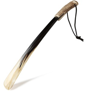 Calzador Rectangular Rústico Hecho a Mano con Cuerno de Búfalo Natural, Ecológico, para Hombres, Mujeres y Niñas, Tamaño Personalizado, ILAHI, Regalo de Navidad y Año Nuevo - Product Image 2