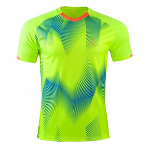 Nouveau style de maillot de football d'entraînement, logo personnalisé, respirant, grande taille, manches courtes, fabriqué au Pakistan, maillot de sport de haute qualité - Product Image 1