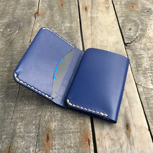 Factory Custom Genuine Leather Tri Fold <b>Wallet</b> <b>Men</b> Durable Top Grain Cowhide Leather <b>Card</b> Holder Billfold LTW-0164 - Product Image 3