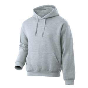 Sudadera con capucha informal de primavera y otoño para hombre y mujer, de gran tamaño sudadera gris, sudadera de gran tamaño cómoda de Color sólido - Product Image 3