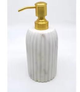 Distributeur de savon liquide en marbre pour hôtel, pompe à savon pour comptoir de salle de bain - Product Image 1