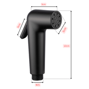 Rociador de bidé de pared de plástico ABS cromado personalizable VX58 diseño moderno para inodoros de cocina hoteles-KSN Vietnam - Product Image 2