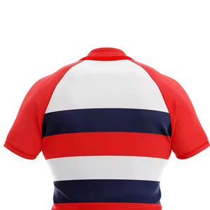 Uniformes Deportivos Personalizados al por Mayor, Camiseta de Rugby para Hombre, Kits de Rugby y Fútbol OEM con Logotipo Impreso por Sublimación de Alta Calidad - Product Image 5