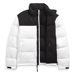 Wholesale Custom Men's Winter Jacket Nylon Shiny Print Windproof High Street <b>Padded</b> Puffer Stand Collar Patchwork Most Popular - Product Image 3