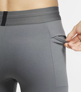 Pantalones Cortos Deportivos Casuales de Secado Rápido, Transpirables y Cómodos, de Compresión, de Lona, Lisos, Teñidos, de Cintura Media, para Hombre, con Cordón Delantero - Product Image 3