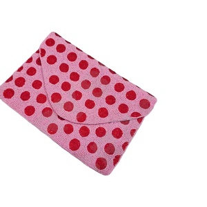 Pink And <b>Red</b> Design Custom Beaded Party Clutch Evening Bag Designer Ladies Shoulder Bags Luxury <b>Purses</b> and Handbags Parties - Product Image 1