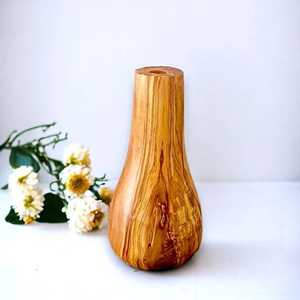 Jarrón de Bambú y Madera Ecológico Más Vendido con Patrones Intrincados Tallados a Mano para una Decoración Elegante del Hogar a los Mejores Precios - Product Image 3