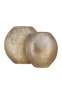 Jarrón de Metal Decorativo para Flores, Venta al Por Mayor para Distribución Minorista y Mercados Comerciales en Todo el Mundo, Lujoso, Hecho a Mano, Ecológico, Cromado - Product Image 3