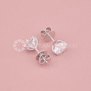 Trendy Design Round Cut Diamond Earrings Lab Created Diamond <b>Ring</b> Fine Jewelry for Women's from <b>Indian</b> Supplier & Manufacturer - Product Image 3