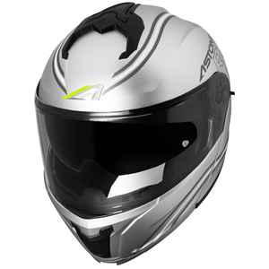 Casco Modular Abatible ASTONE HELMETS Nuevo Modelo ROCKET MATT SILVER, Seguridad ABS, con Forro Interior de Poliéster, Tallas XS-2XL RT7 - Product Image 3