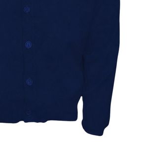 Cardigan Jack & Jill bleu marine en maille boutonnée – Pull doux et confortable pour événements décontractés – Vêtements d'automne douillets – Vente en gros - Product Image 6