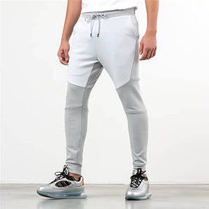 Conjunto Deportivo para Hombre, Sudadera con Capucha Blanca, Pantalón Largo con Abertura Lateral y Bolsillos, Transpirable, de Forro Polar de Poliéster, para Invierno - Product Image 2