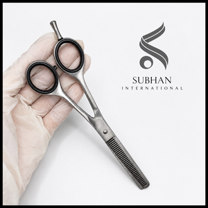 Ciseaux à effiler Subhan 6,5 pouces en acier inoxydable pour la coiffure professionnelle avec ciseaux de haute qualité - Product Image 3