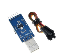 Módulo 2 en 1: USB a I2C, IIC, UART, USB a TTL. Descargador de puerto serie para microcontroladores