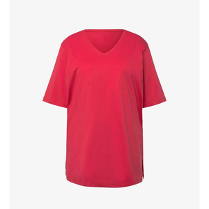Camiseta Personalizada para Mujer, 230G, Talla Grande, 100% Algodón, Informal, para Gimnasio, Fabricante de Ropa OEM ODM - Product Image 1