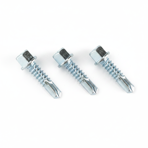 PDC Hex Head Self-Drilling <b>Screws</b> Carbon Steel Zinc/<b>Galvanized</b>/Phosphate Metric/Inch Class 8 Grade Customizable Length Grade - Product Image 1