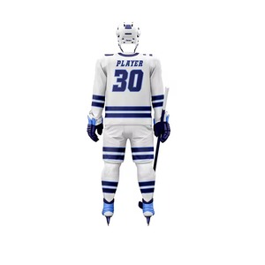 Uniforme de Hockey sobre Hielo con Bordado Personalizado de Diferentes Diseños, Alta Calidad y Estilo Nuevo, Fabricantes Profesionales de Uniformes de Hockey sobre Hielo - Product Image 2