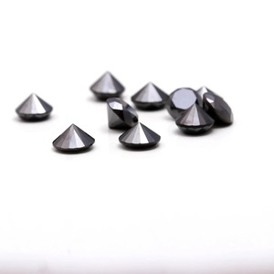 Diamantes Negros Naturales AAA+ Corte Brillante Redondo, Piedras Preciosas Sueltas de 8mm, 10 Piezas para Joyería Fina - Product Image 3