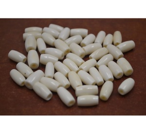 Shell Cylindrical <b>Beads</b> for <b>Bracelet</b> <b>Making</b> Jewelry Findings White Color - Product Image 1