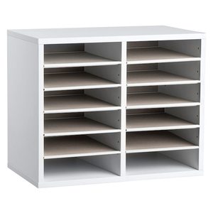 Organisateur de bureau élégant en MDF avec plusieurs compartiments |   Vente en gros personnalisée - Product Image 2