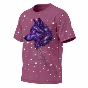 เสื้อยืดใหม่มาแรง พิมพ์ลายกาแล็กซี่สุดเท่ พรีเมียม สำหรับผู้ชาย ทรงโอเวอร์ไซส์ ลายกราฟิกคอสมิก แขนสั้น สไตล์สตรีทแวร์ - Product Image 2