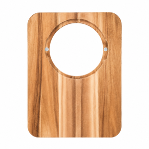 Planche à découper en bois Daystar Trade avec passoire en acier inoxydable intégrée - Product Image 3
