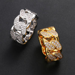 Anillo de Hip Hop para Hombre, Plata 925, con Diamantes de Moissanita, Estilo Iced Out - Product Image 1