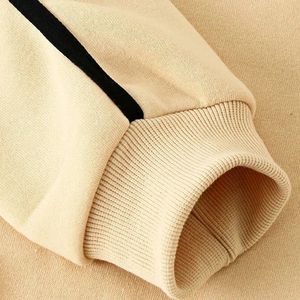 เสื้อฮู้ดผู้ชายทรงปกติแบบลำลองสำหรับฤดูใบไม้ร่วง ผ้าเนื้อนุ่ม ระบายอากาศได้ดี  รับออกแบบโลโก้ ปักลาย พิมพ์ลาย 100% - Product Image 4