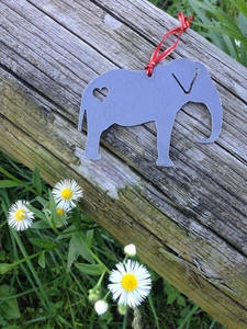 Ángulo de Elephend colgante de Navidad para decoración de árboles Uso de festivales Decoración de Navidad Adorno de joyería colgante - Product Image 3